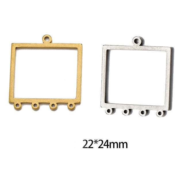 Stainless Steel Bezel Connectors - 1 Piece