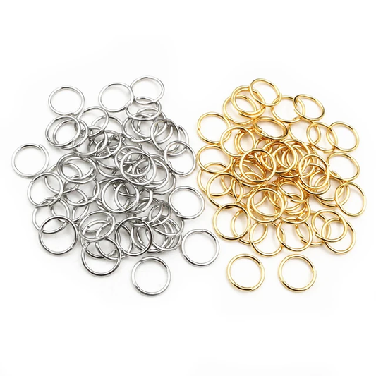 Stainless Steel Jump Rings - 20 Pieces