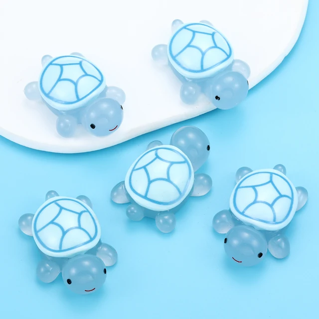 Turtle Glow In Dark Resin Charm 32*46*15mm - 1 Piece