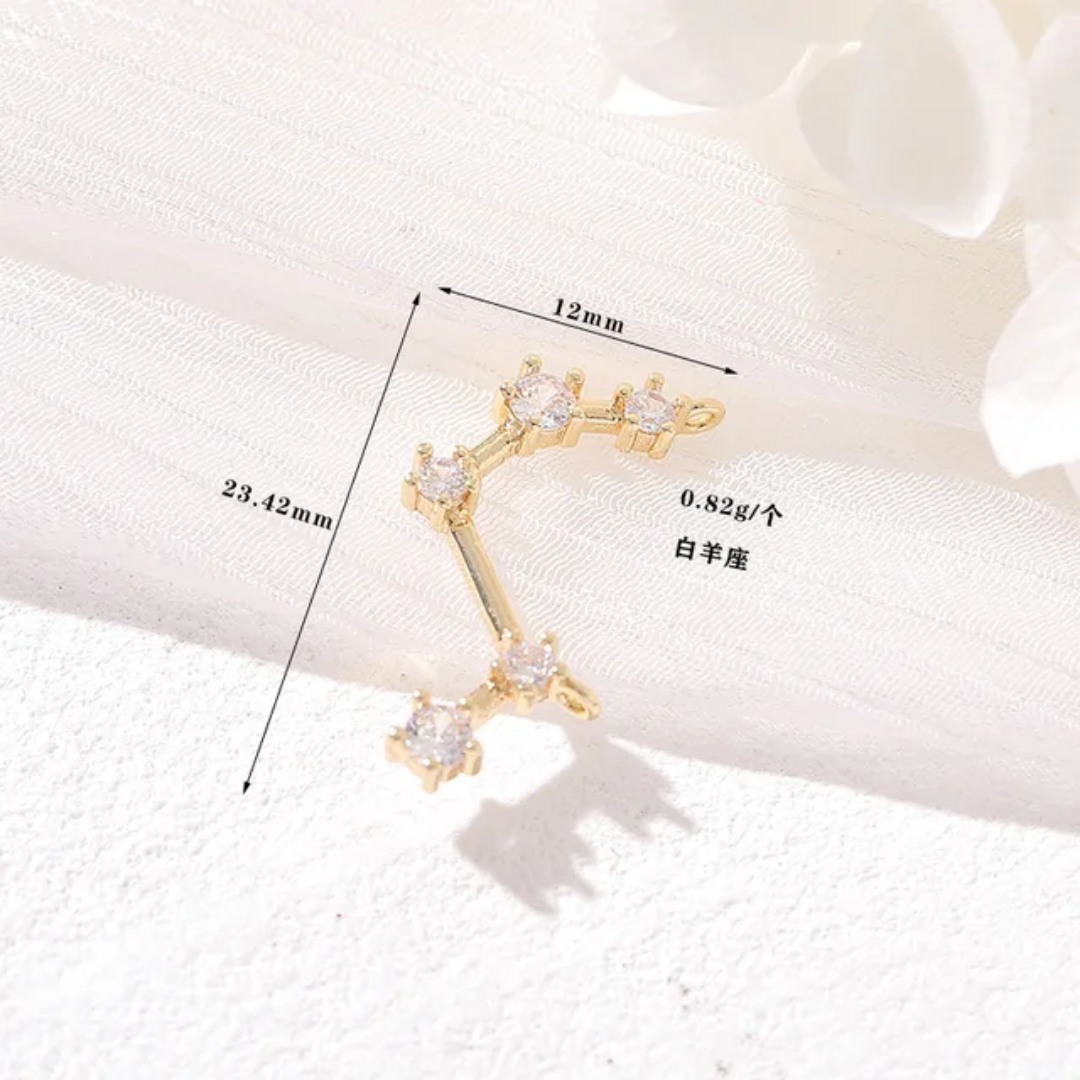14K Gold Plated Constellation - 1 Piece