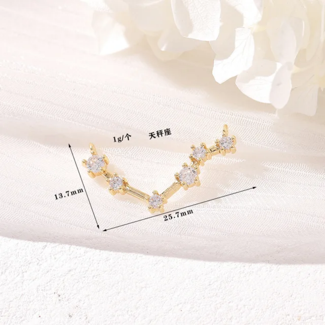 14K Gold Plated Constellation - 1 Piece