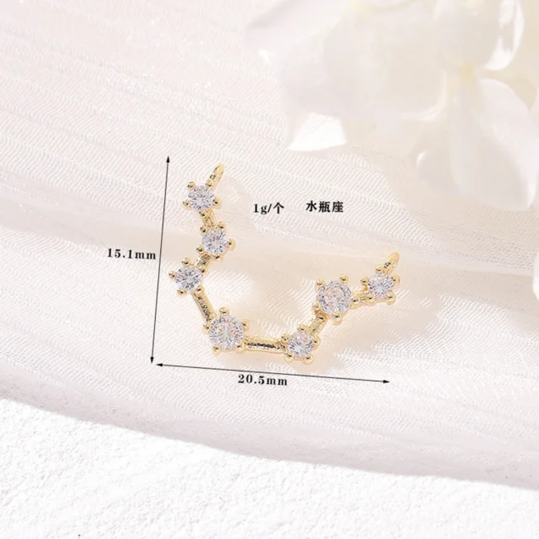 14K Gold Plated Constellation - 1 Piece