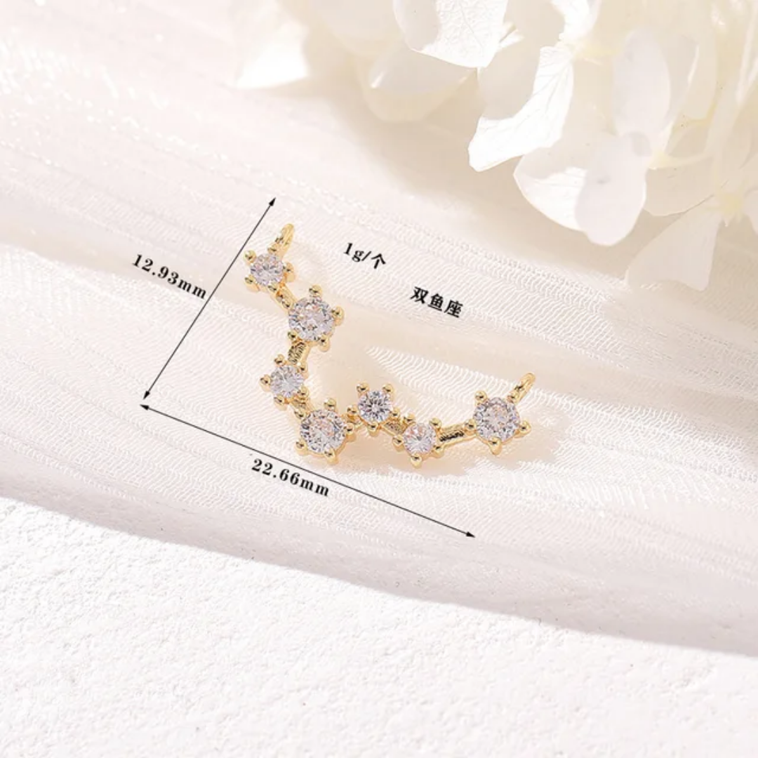 14K Gold Plated Constellation - 1 Piece