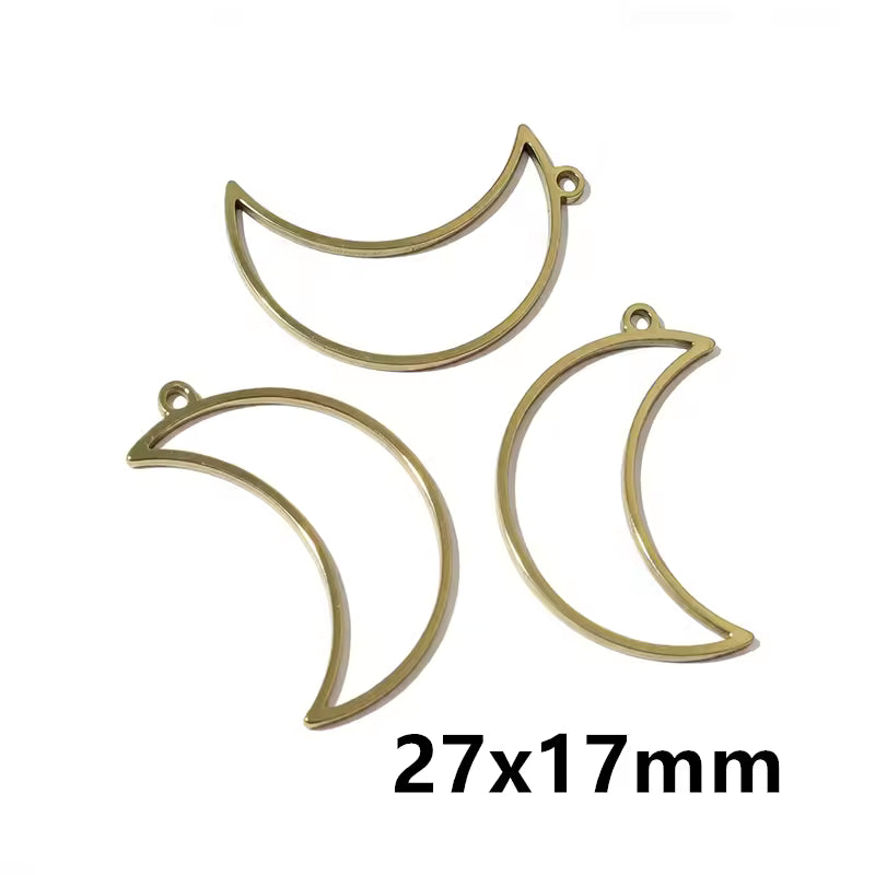 Stainless Steel Open Bezel With Single Hoop - 1 Piece