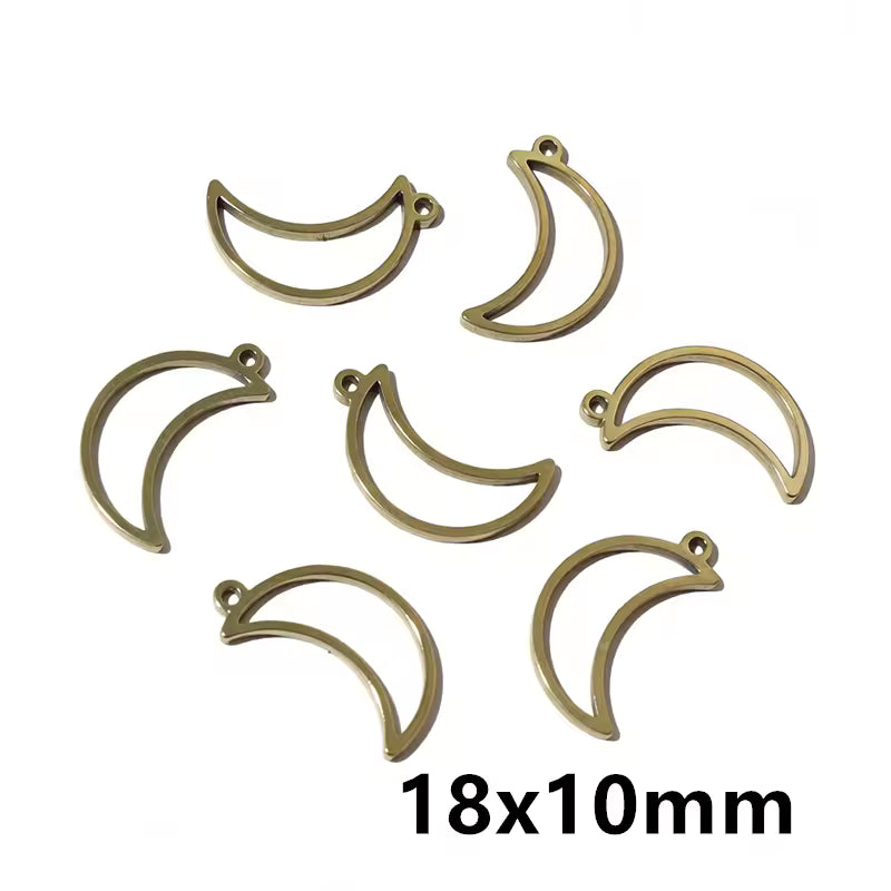 Stainless Steel Open Bezel With Single Hoop - 1 Piece