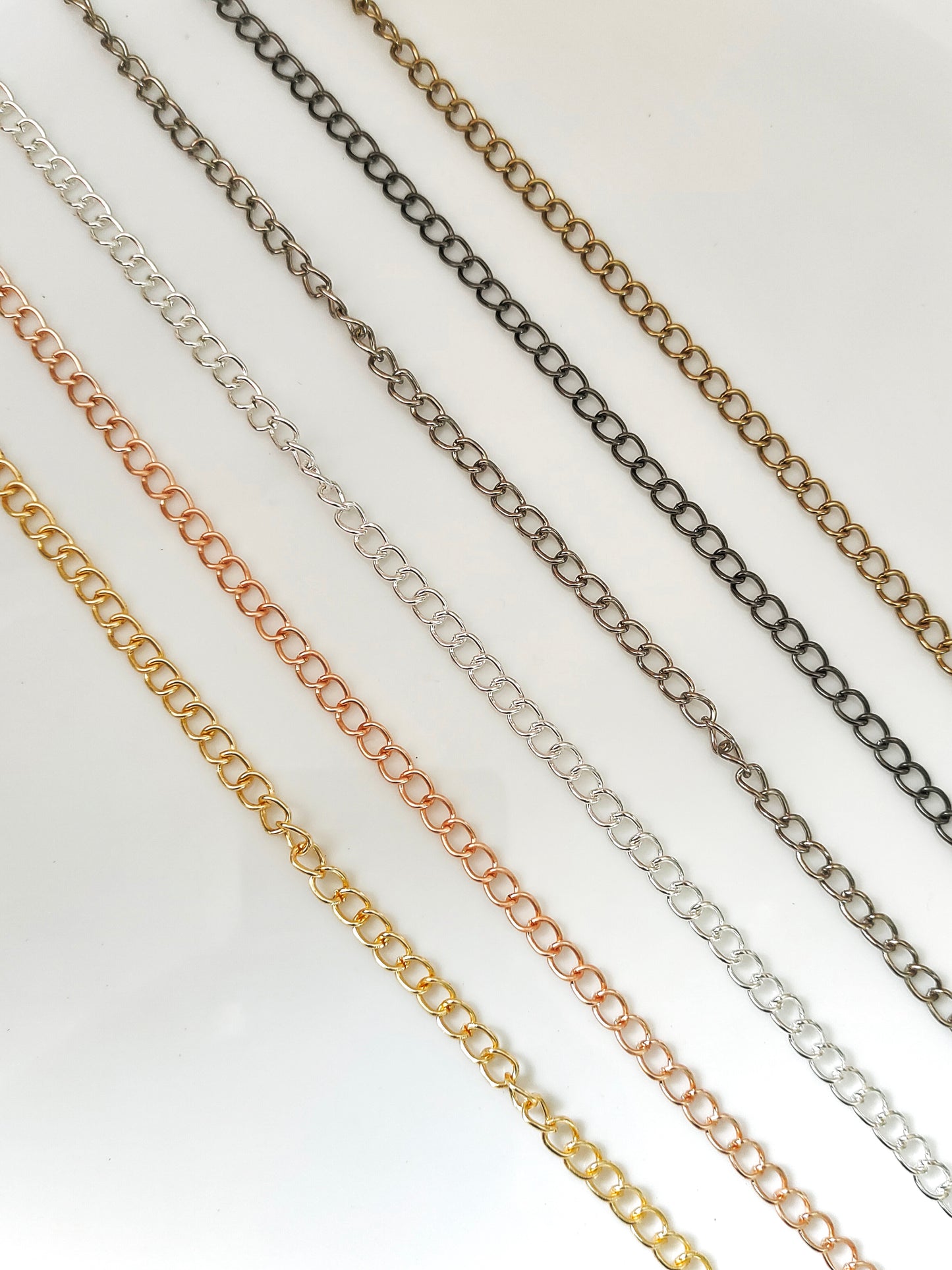 5mm Width Circle Chain - 80-90cms without connectors