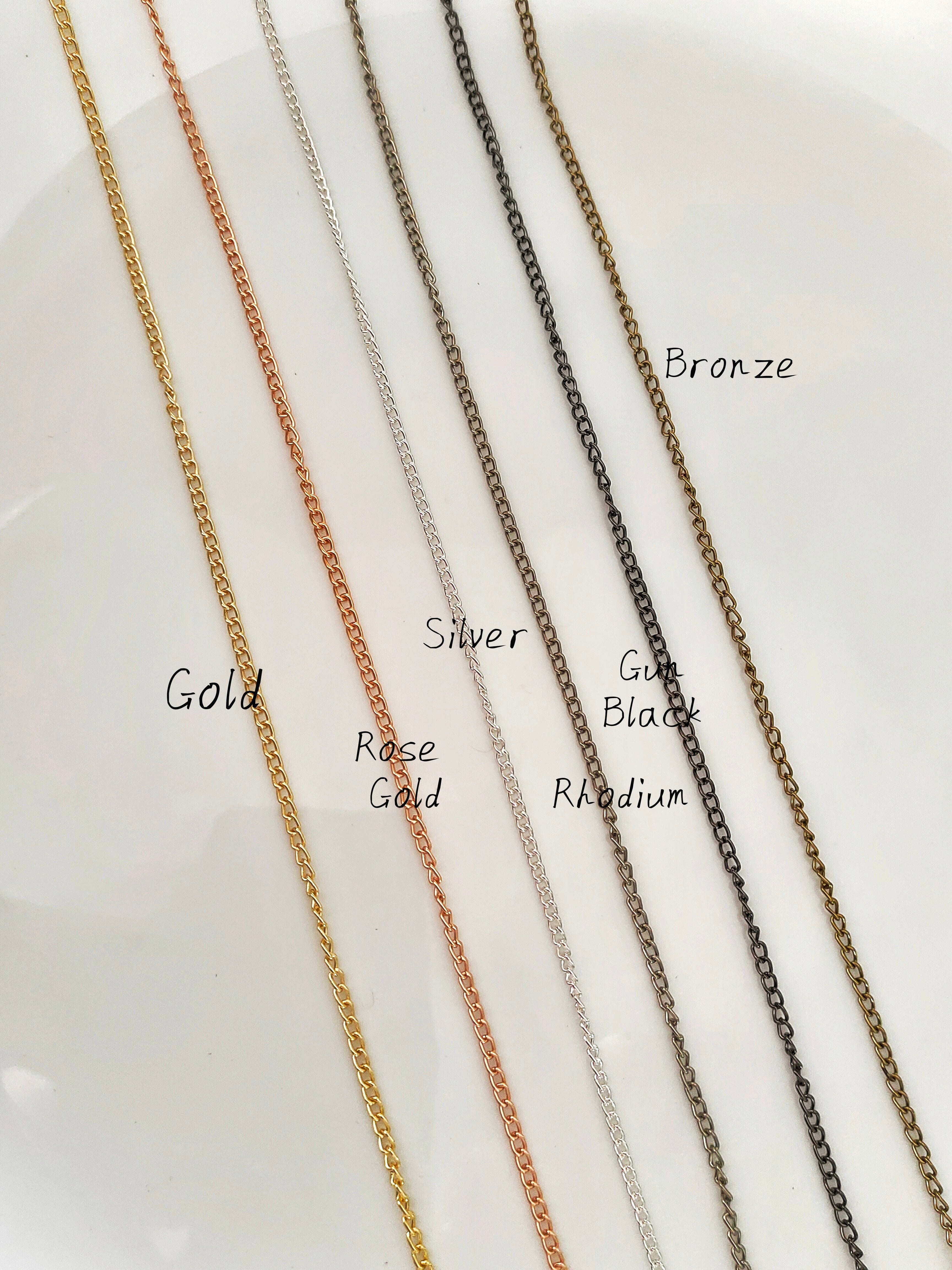 Chain Without Locket 2.5mm Width Loose Chain - 25g – Feozer Arts and Crafts