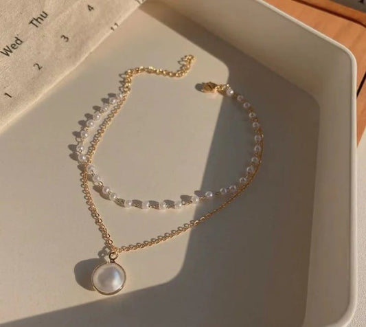 Pearl Double Layer Bracelet