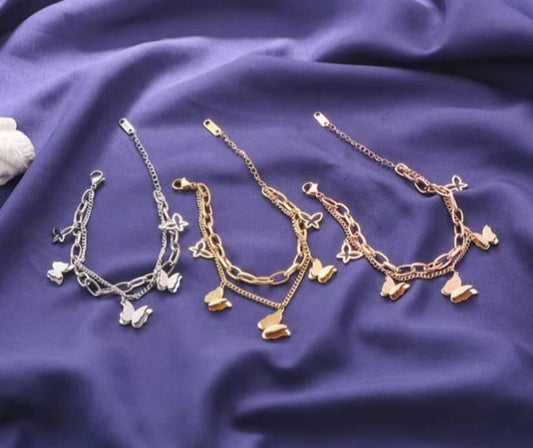 Chunky Butterfly Bracelet