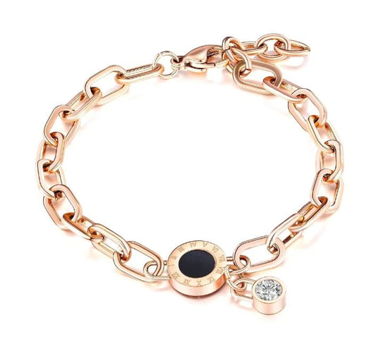 Chunky Rose Gold Bracelet