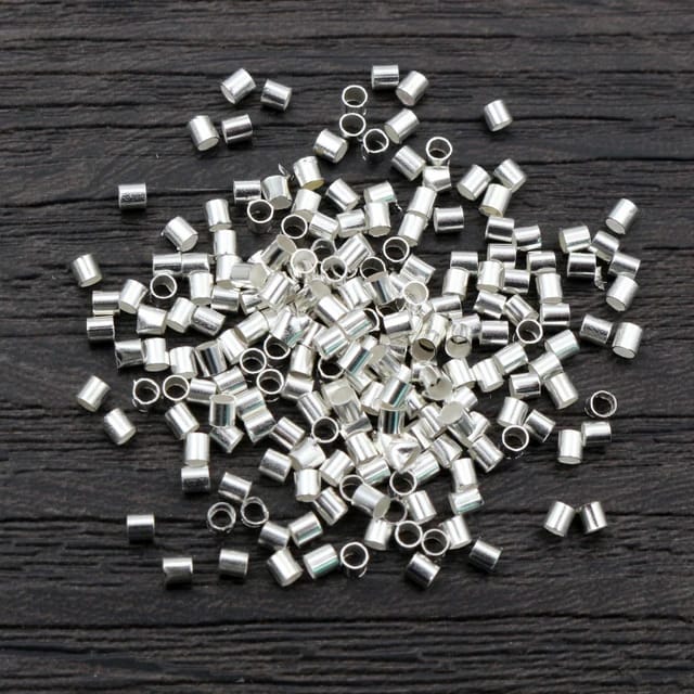 Tube Crimp End Bead Stopper - 90-100 Pieces Per Pack