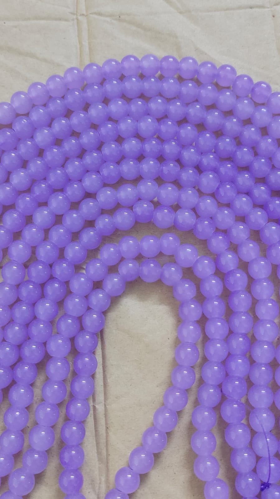 Jelly Beads Royal Purple - approx. 100 beads