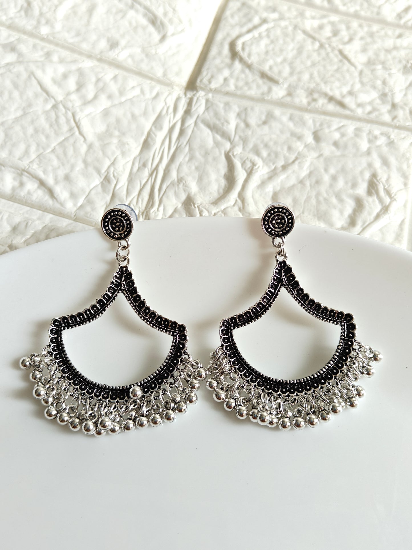 Petal Jhumka Base - 1 Pair