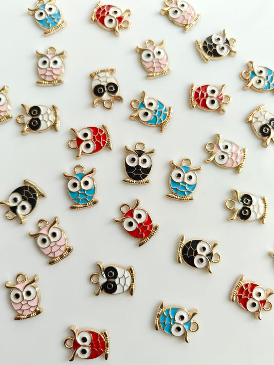Owl Charm - 1 Piece