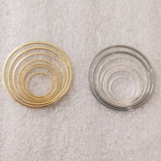 Circle Open Bezel - 1 Piece