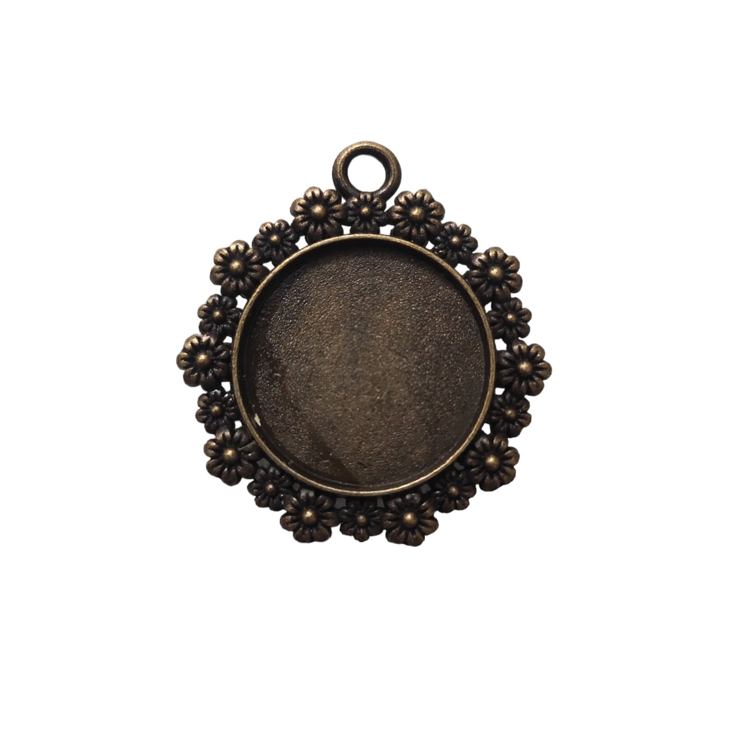 Mini Floral Bronze Base - 1 piece