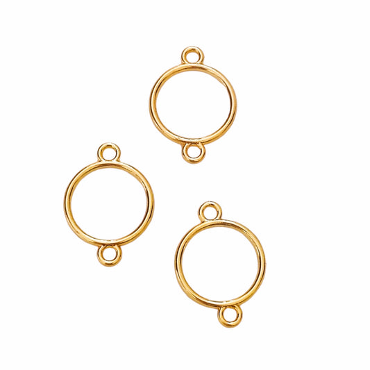 Circle Bracelet Bezel Gold - 1 piece