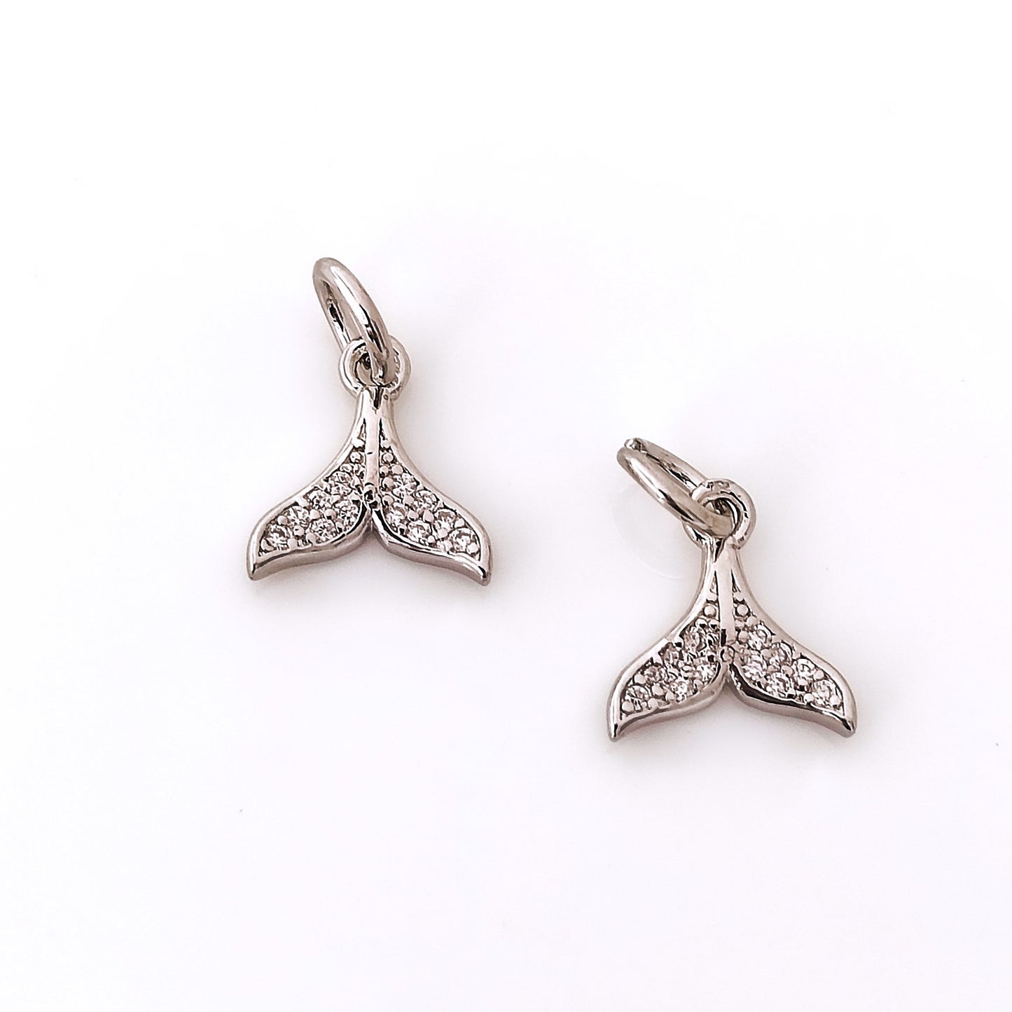 CZ Tail Charm - 1 Piece