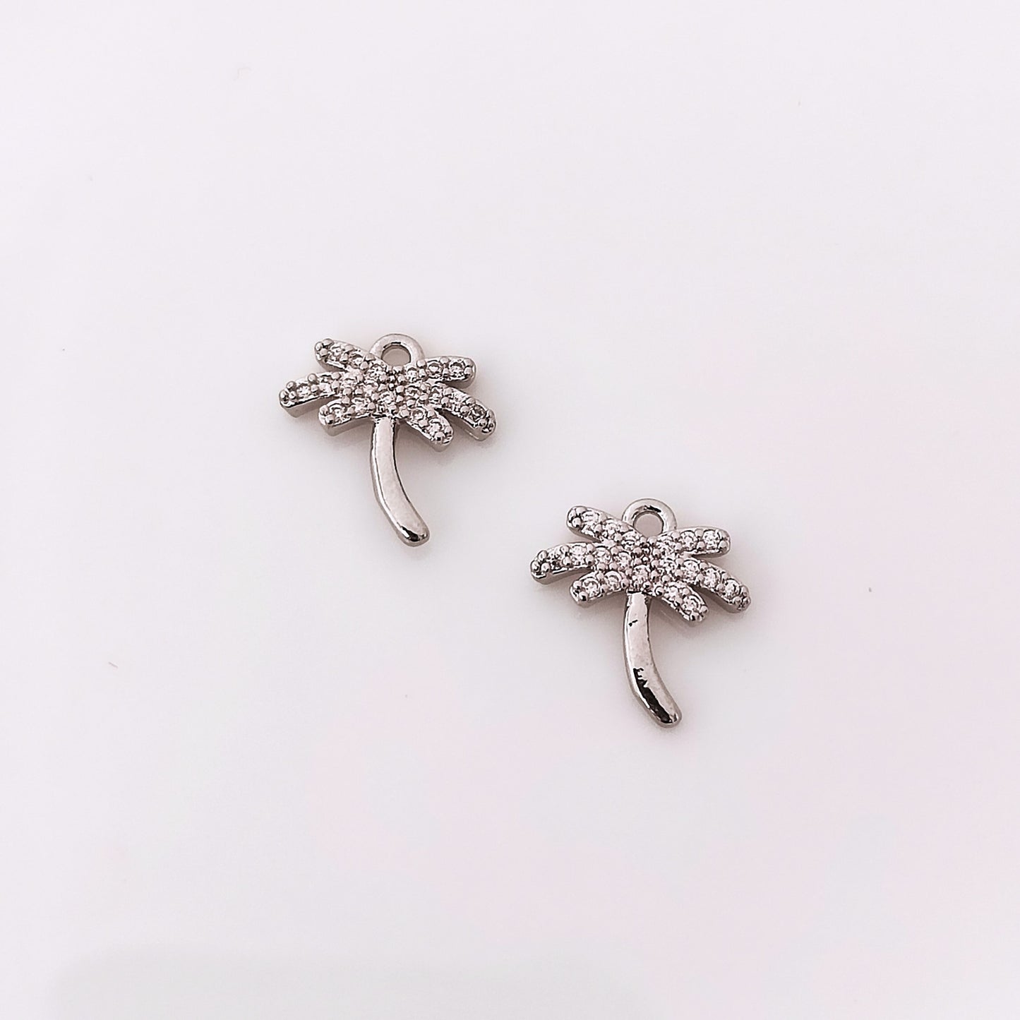 CZ Tree Charm - 1 Piece