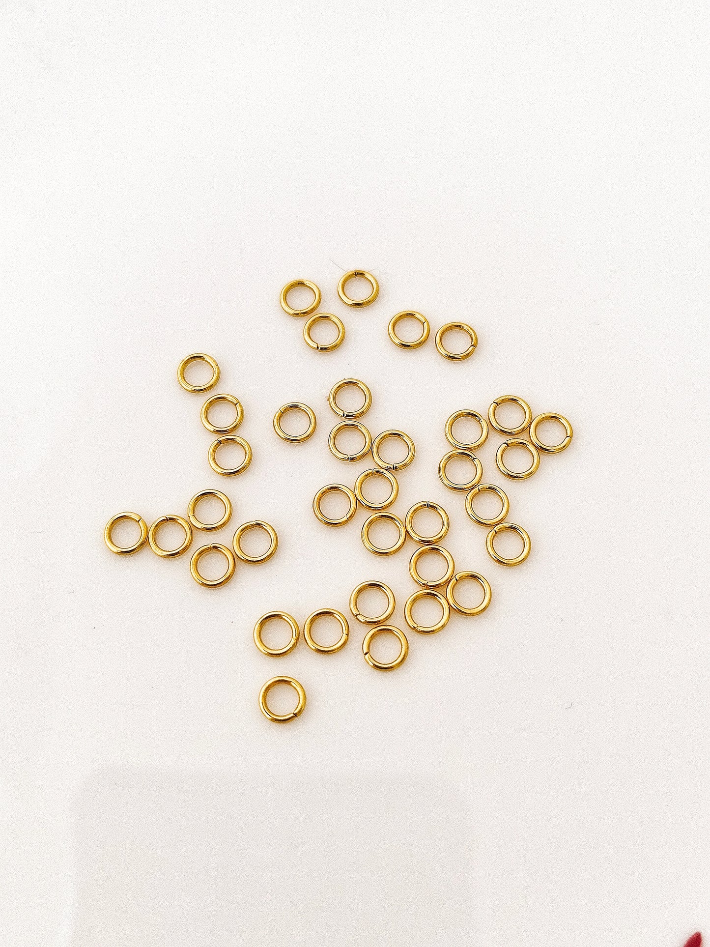 Stainless Steel Jump Rings - 20 Pieces