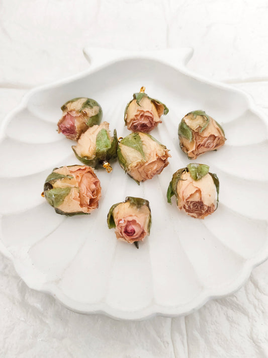 Rose Buds L.Pink - 15-25mm - 1 Piece