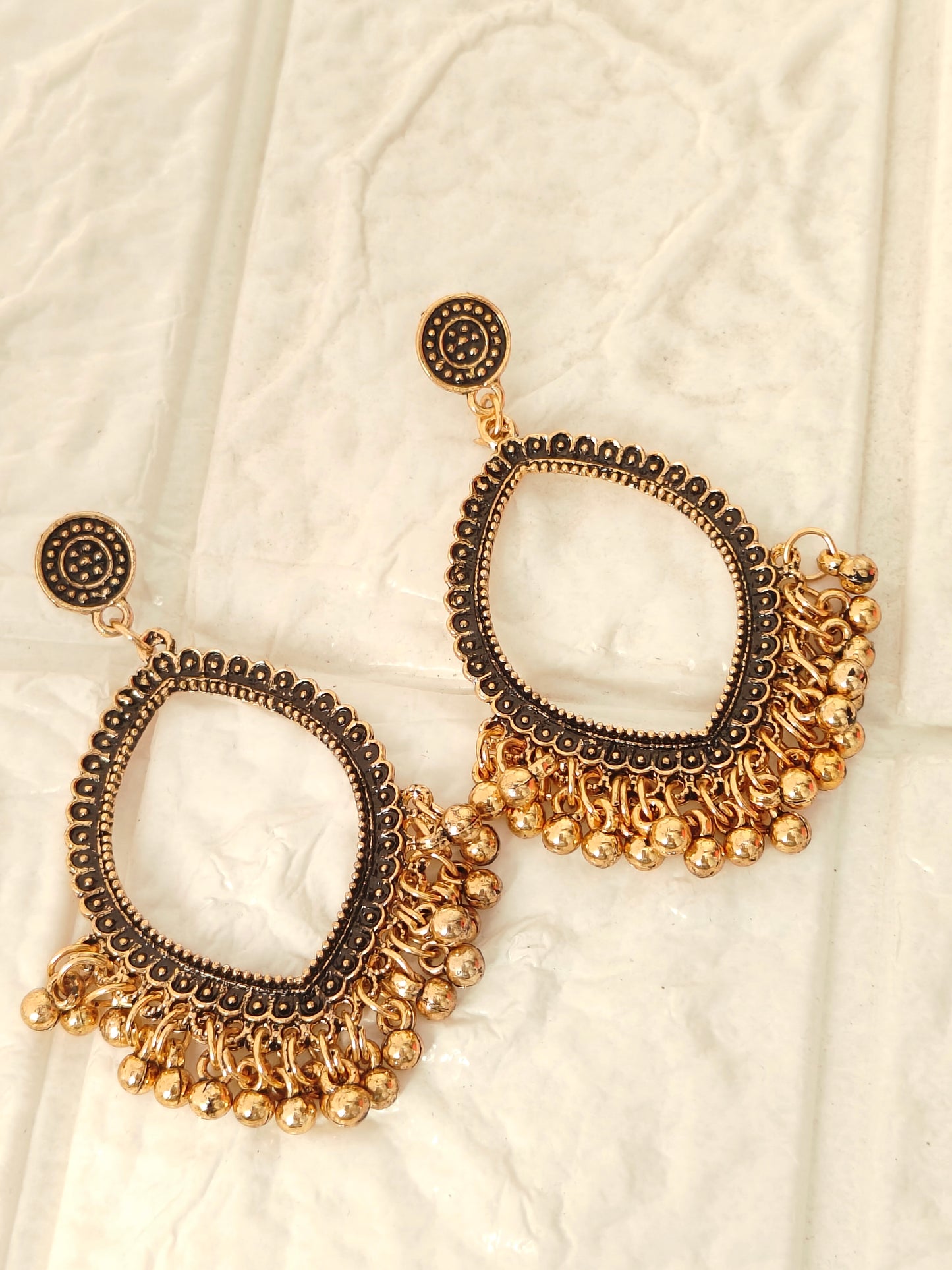 Eye Jhumka Base - 1 Pair