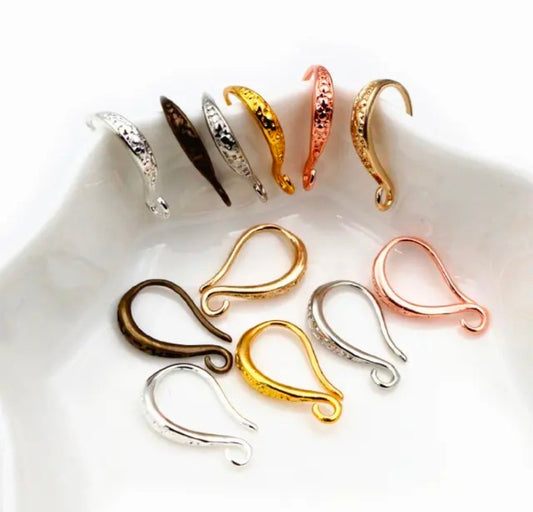 Clasp Cut Hooks - 1 Pair - Design 2