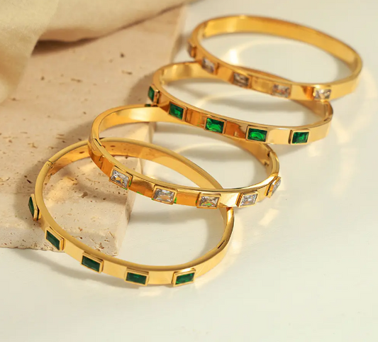 Gemstone Kada Bracelet