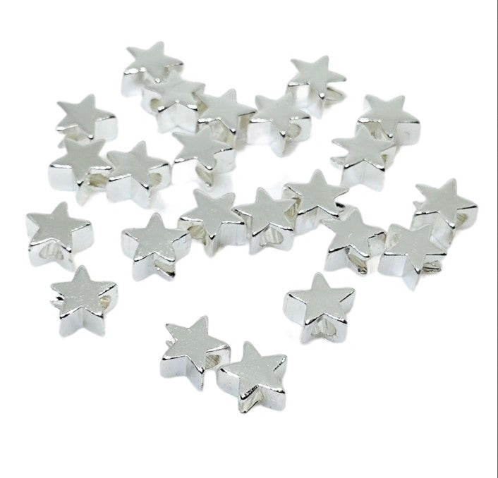 Star Beads 6mm - 1 Piece