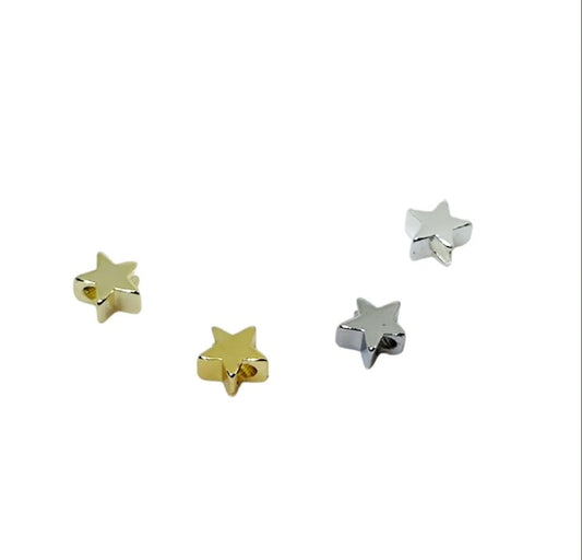 Star Beads 6mm - 1 Piece