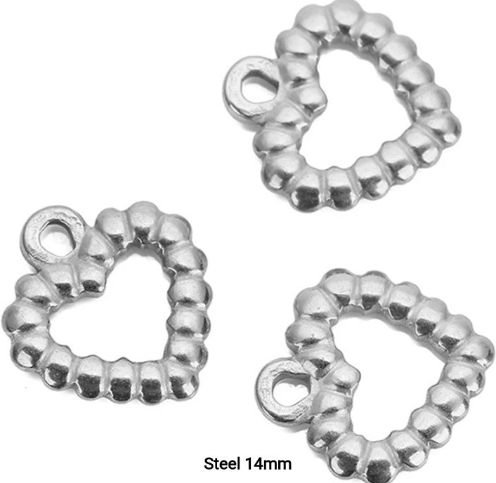 Heart Hollow Bezel - 1 Piece