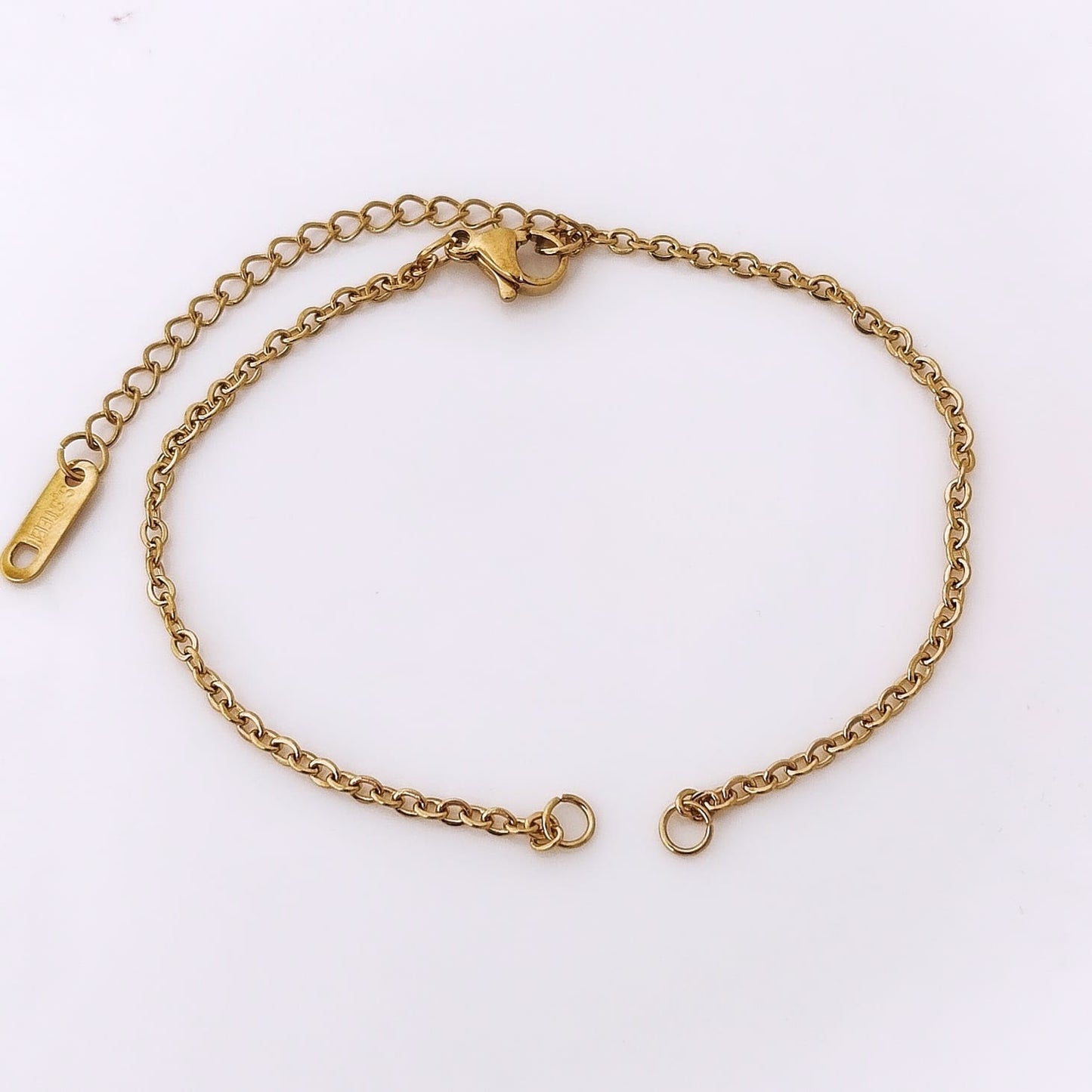 Stainless Steel 18k Gold Bracelet Chain - 1 piece