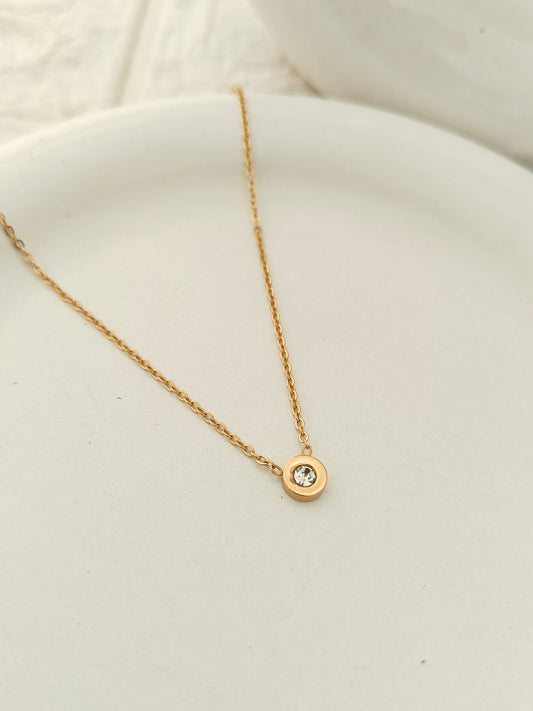Minimalist Circle Pendant