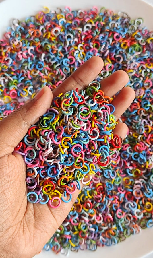 Multicolor Jumprings 10g