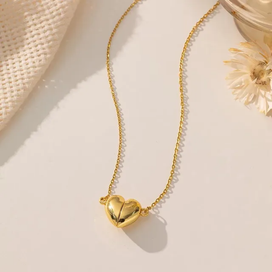 Heart Magnetic Charm Necklace