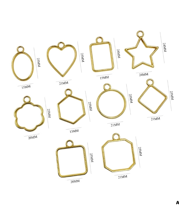 Mini Open Bezels Set - 10 Pieces