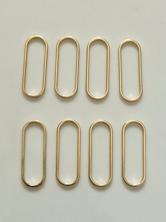 Long Oval Open Bezel 11*31mm - 1 Piece