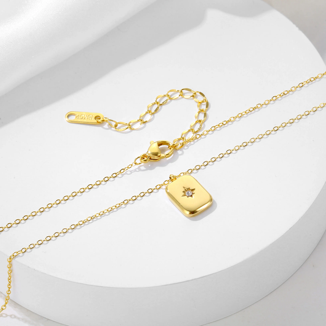 Mini Evia Zirconia Necklace