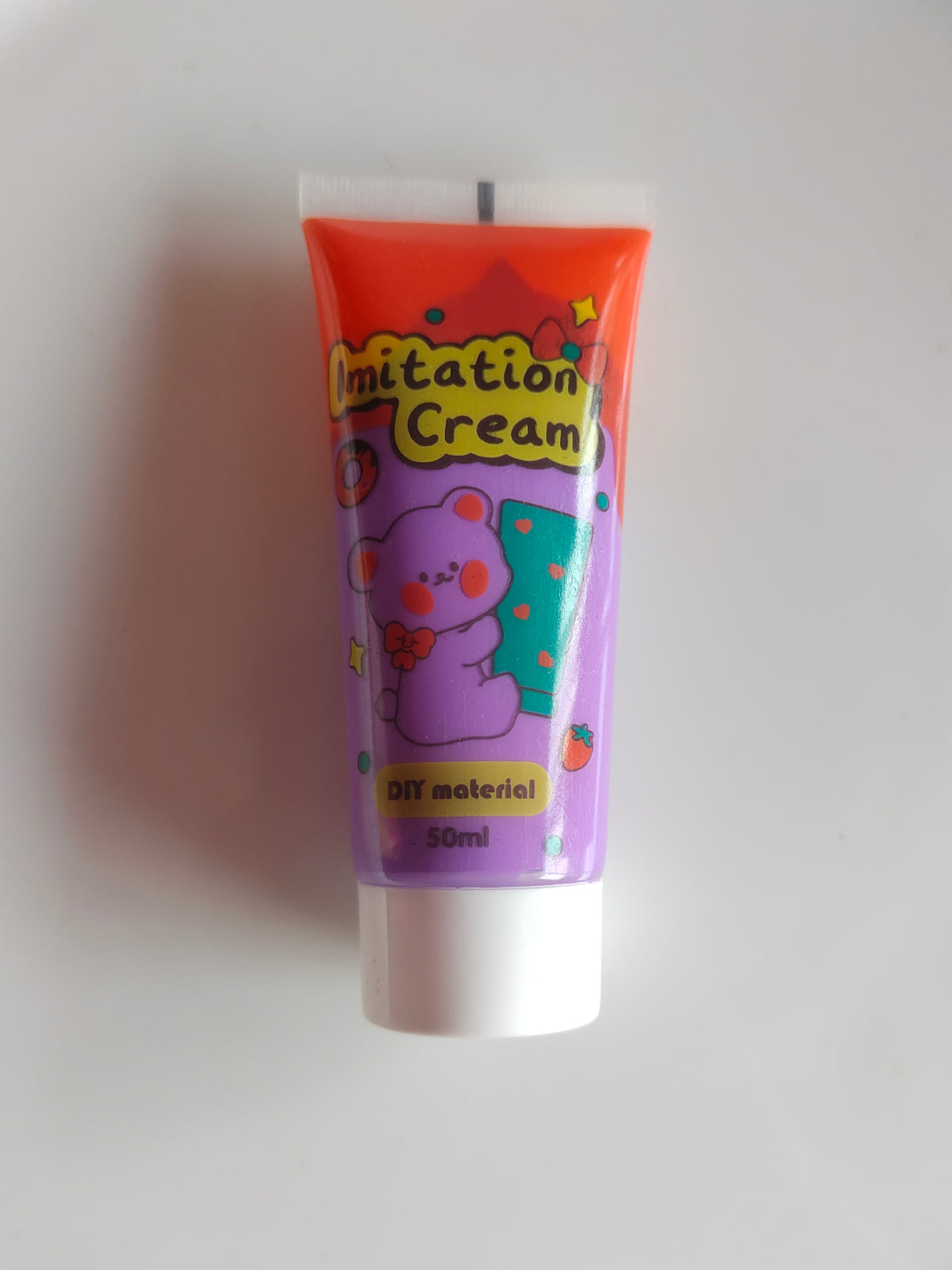 Decoden Glue Dark Purple 50ml Tube With Random Nozzel