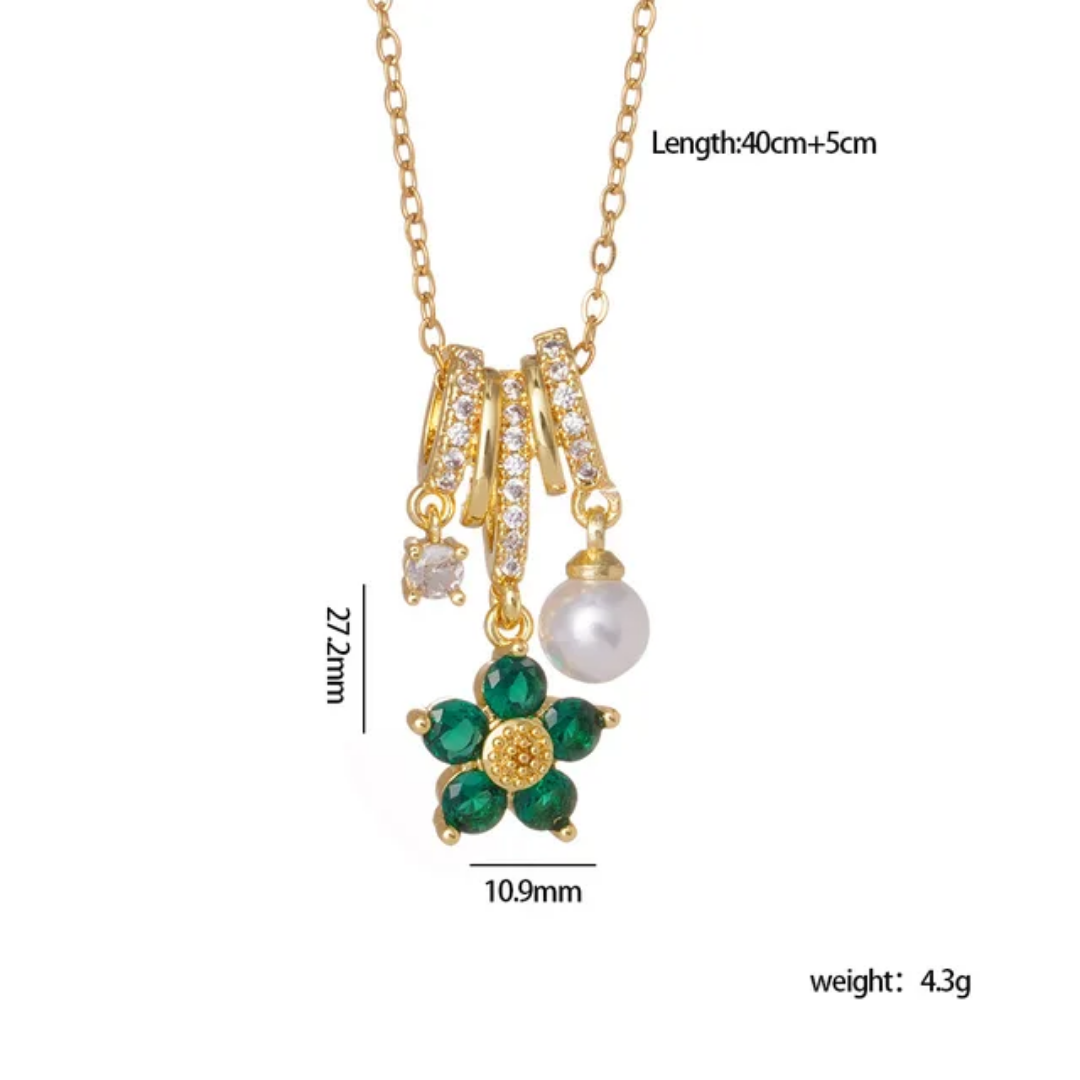 Pearl Blossom Necklace
