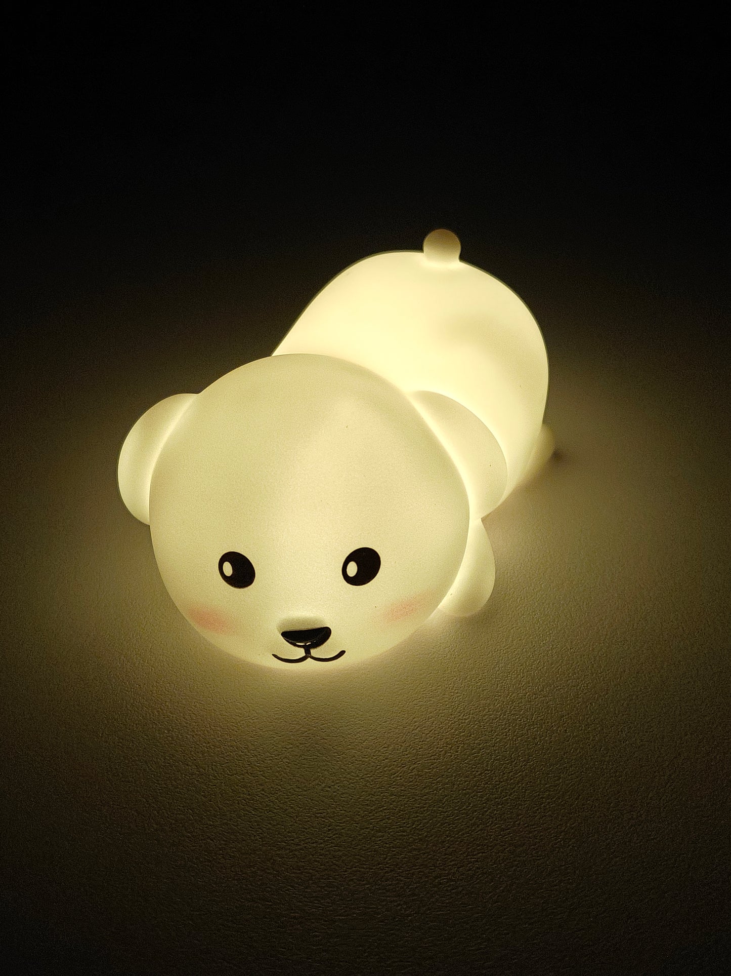 Mini Dog Lamp - White/Yellow (1 Piece)