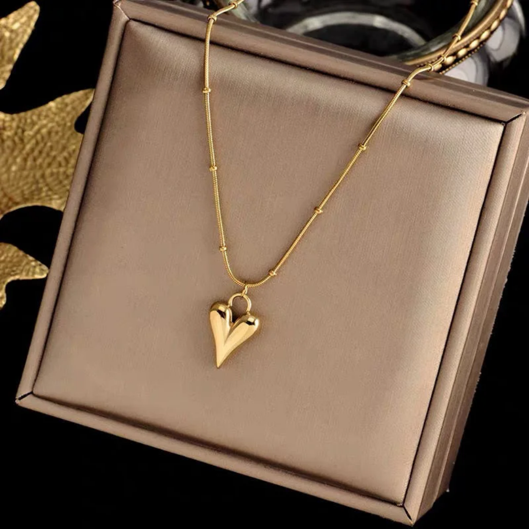 Heart Ball Chain