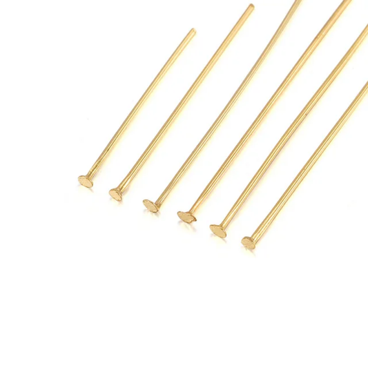 Stainless Steel Flat Head Pin - Pack of 10 pieces