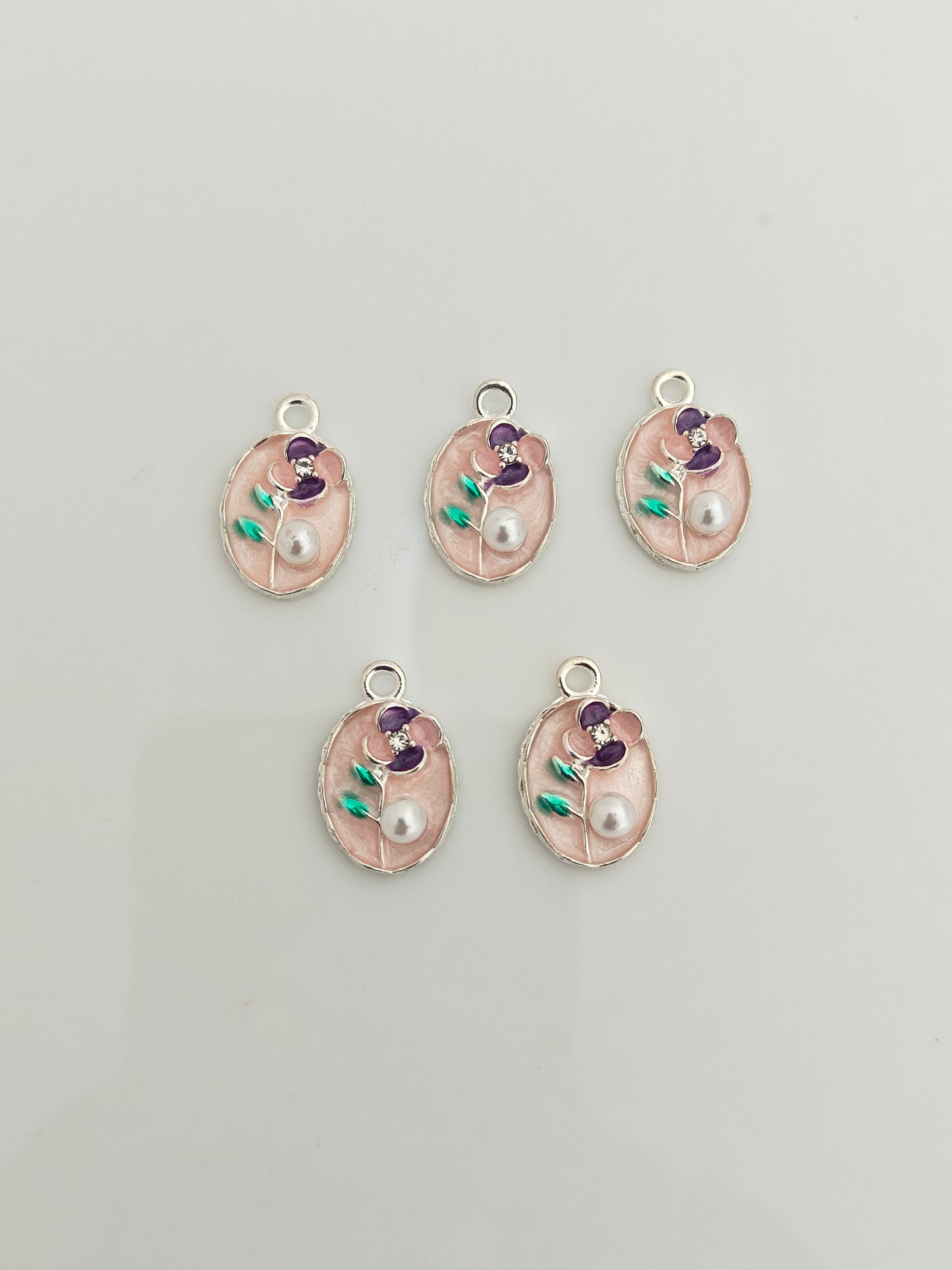 Pearl Flora Charm - 1 Piece