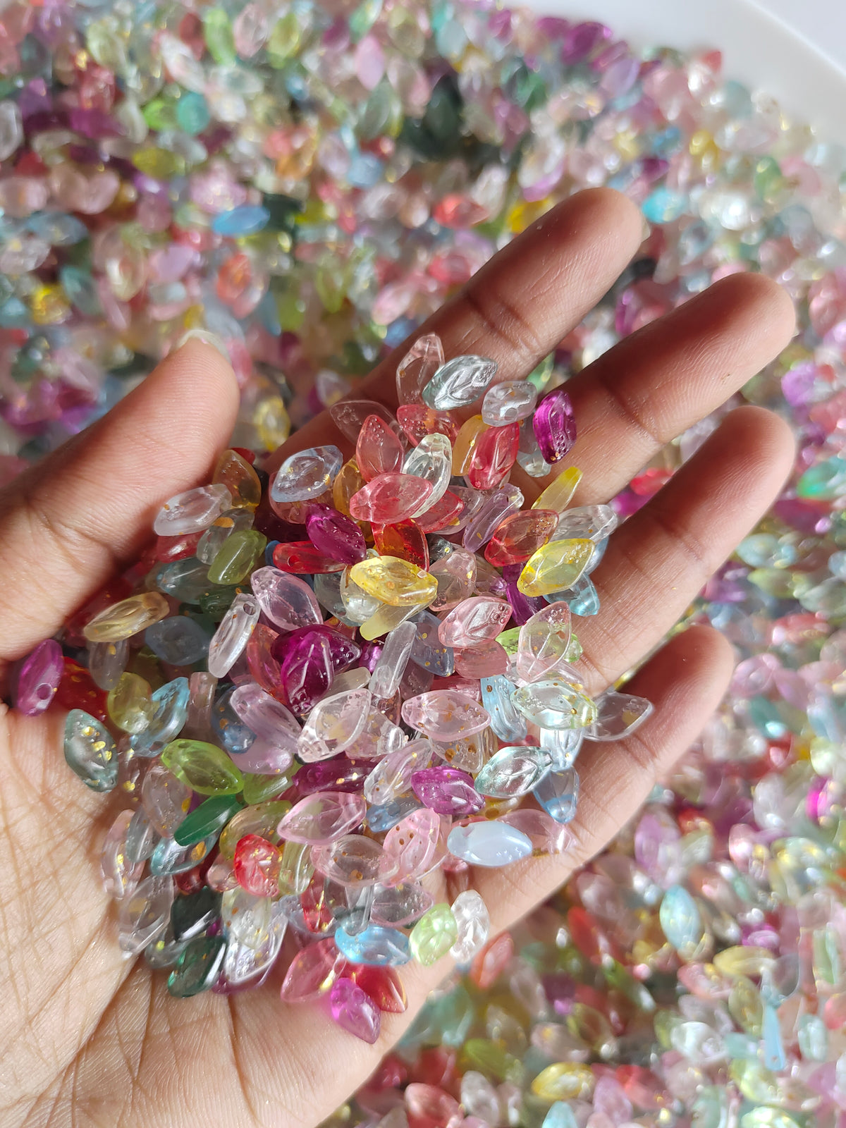 Multicolor Leaf Charms 10g