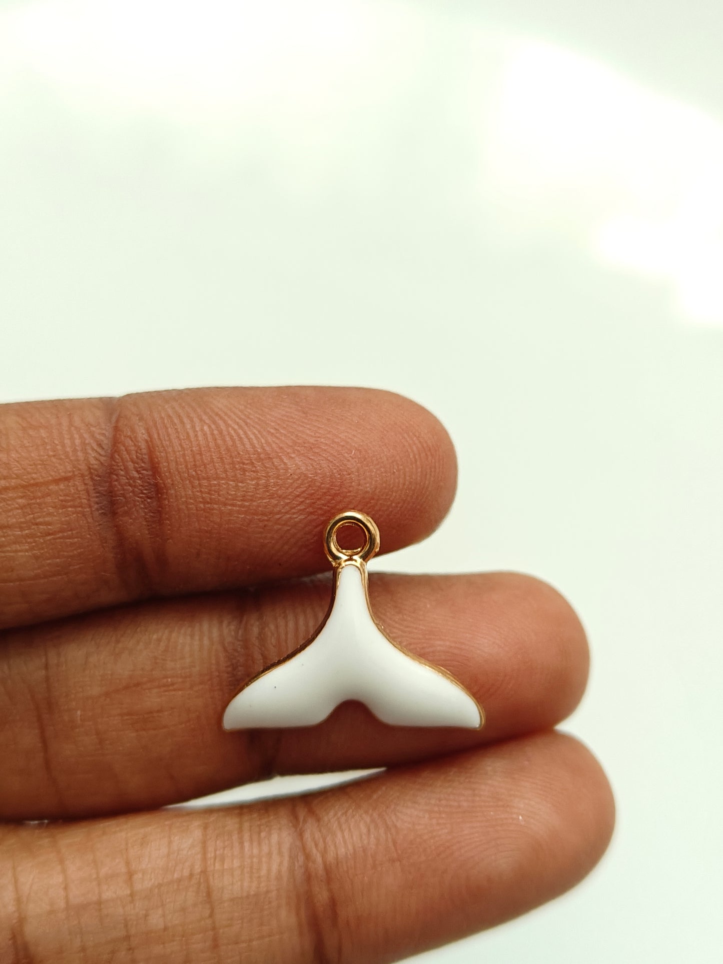 Tail Enamel Charm - 1 Pc