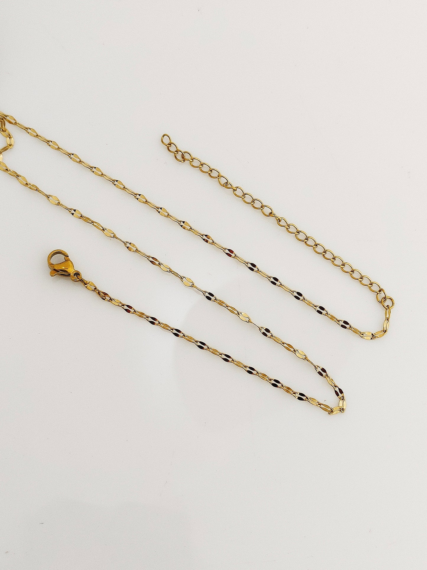 Lip Chain 18k Gold PVD Plated - 1 Piece