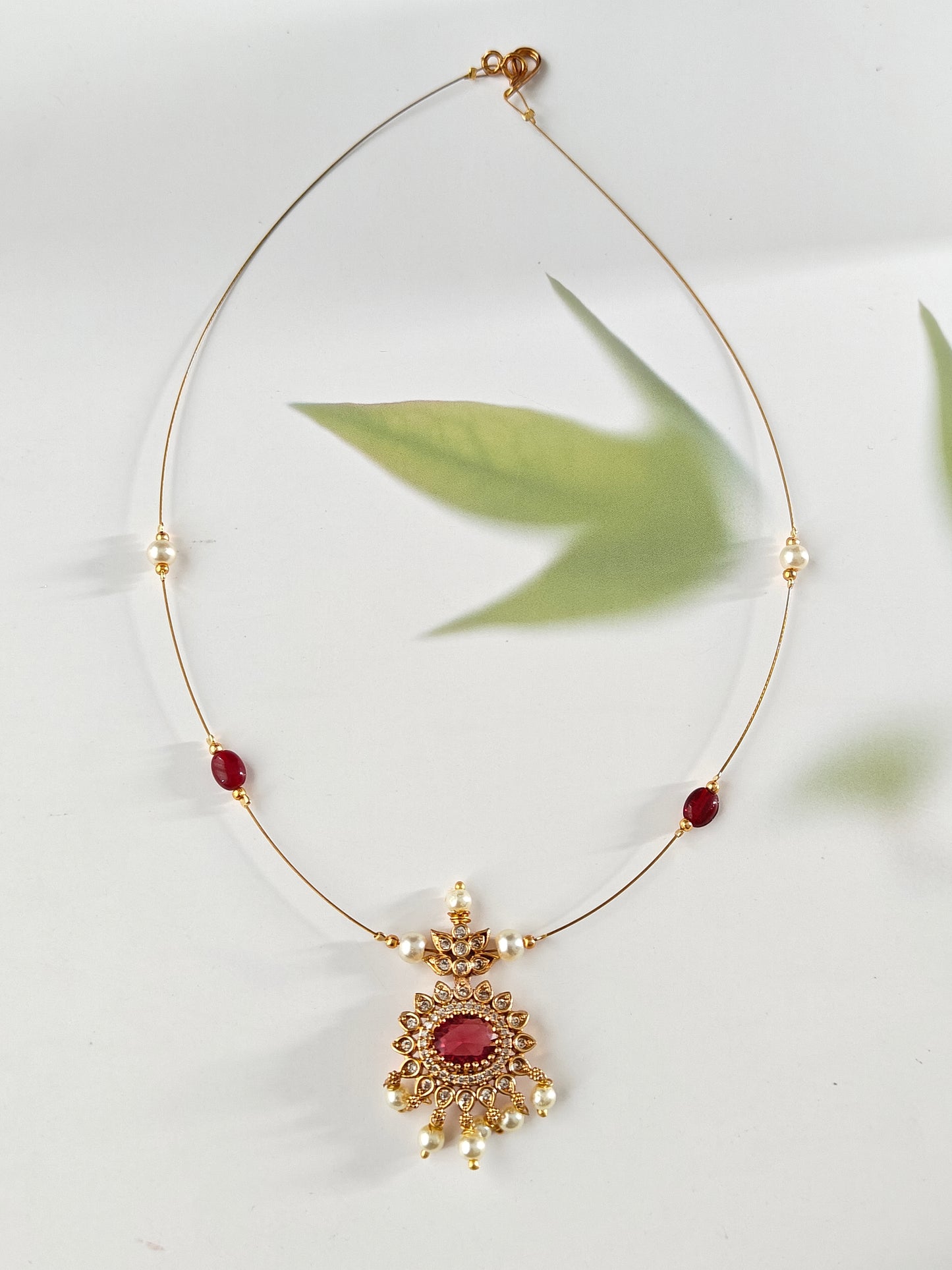 Oval Stone Invisible Chains