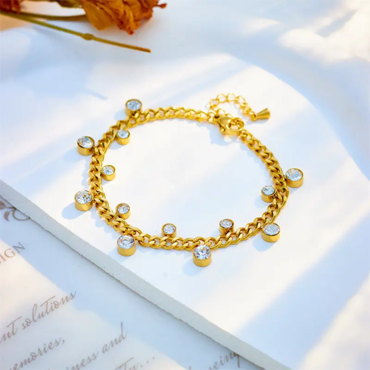 Opulent Halo Bracelet