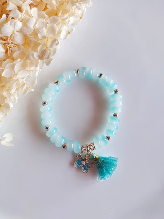 Whisper Loop Bracelet - Blue